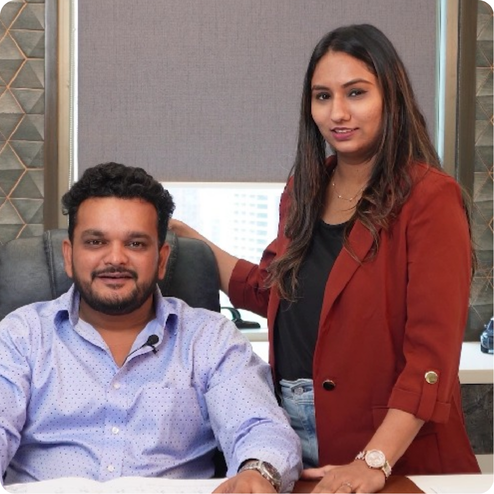 Mr. Ishan Amin & Mrs. Vishwali Amin