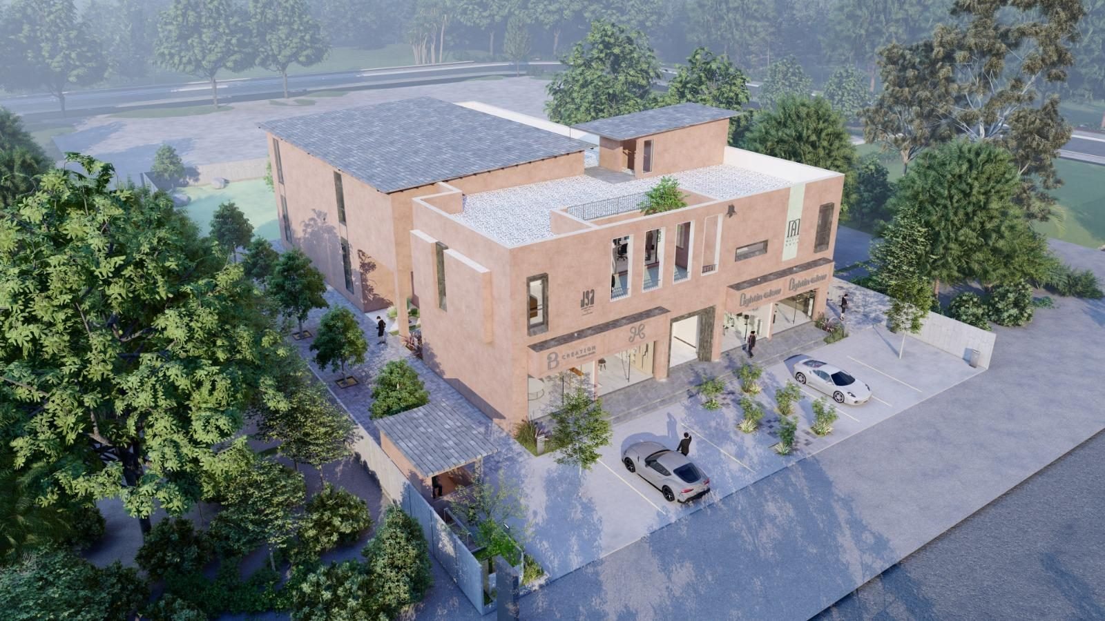 Corporate House at Sindhubhavan Extension – 1