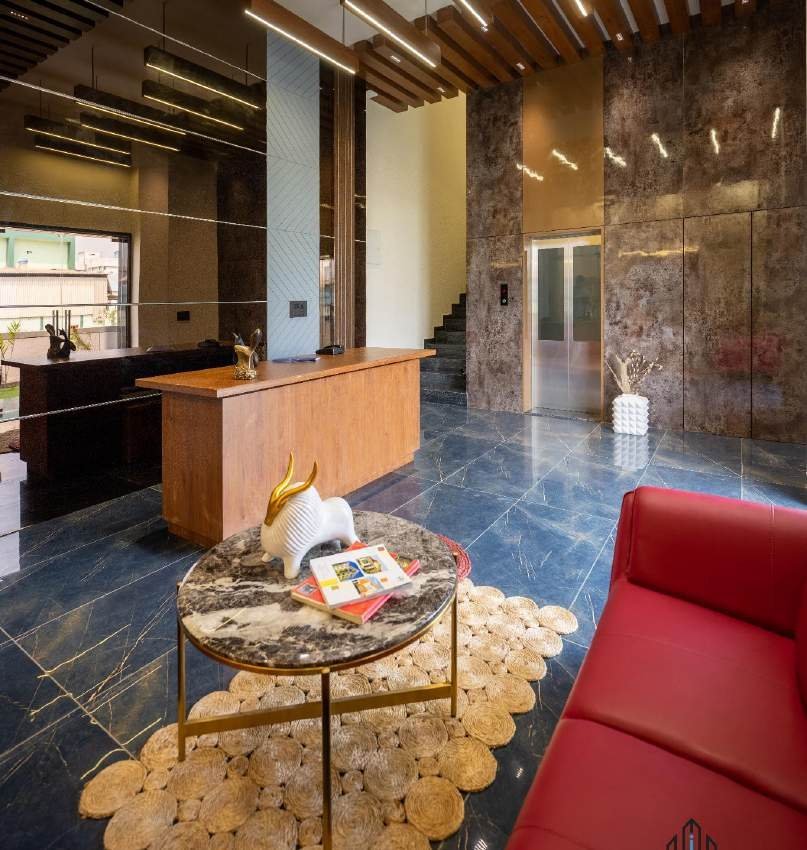 Jazba Chemicals – Ankleshwar, GIDC – Reception & Office Interiors – 1